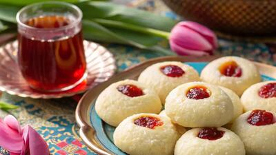  طرز تهیه شیرینی شستی زنجان با آرد برنج و گلاب