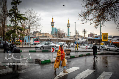  بارش باران در اکثر استان‌ها/ تهران بارانی می‌شود