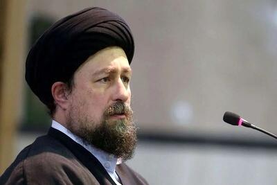  سیدحسن خمینی: بر مردم واجب است که تا پایان جنگ با لباس سیاه در صحنه حاضر باشند