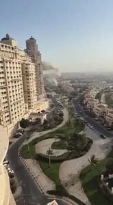  ویدیویی از حمله پهپادی به راس الخیمه در امارات