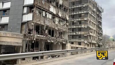  وضعیت بیمارستان گاندی پس از حملات شب گذشته آمریکا و اسرائیل + فیلم