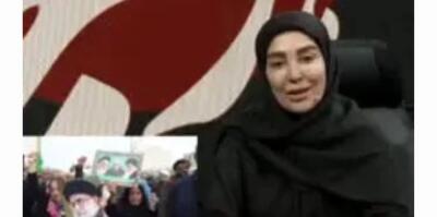  ژیلا صادقی: قلبم مچاله است که رهبر انقلاب امروز نیستند/ویدیو
