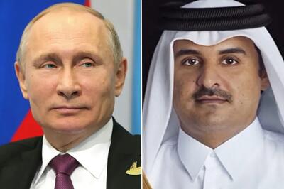  نگرانی پوتین و امیر قطر نسبت به خطرات گسترش درگیری‌ها