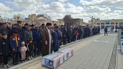  تشییع شهید مهدی عباسی به روایت فیلم و عکس