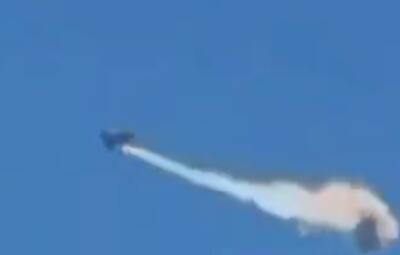  لحظه انهدام یک اف ۱۵ آمریکایی دیگر در کویت