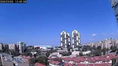  تصویر اصابت موشک‌های ایرانی در بئرالسبع