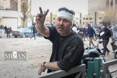  عکس: تصویری متفاوت از بمباران امروز میدان فردوسی