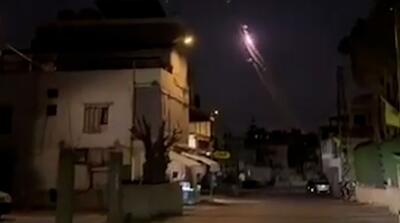  تصاویر آغاز حملات موشکی حزب الله لبنان به اسرائیل