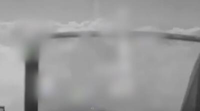  ترس خلبان اسرائیلی از پدافند هوایی ایران را ببینید