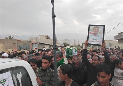  شهید اقتدار دریادلان سپاه در خورموج آرام گرفت - تسنیم
