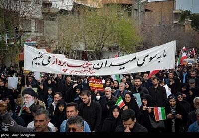  ملتی که از سوگ سرخ رهبر شهید خود حماسه ساخت عکس - تسنیم