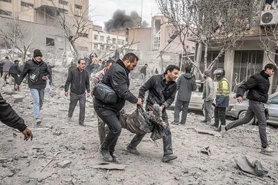  تصاویری از حمله دیروز اسرائیل به میدان فردوسی تهران