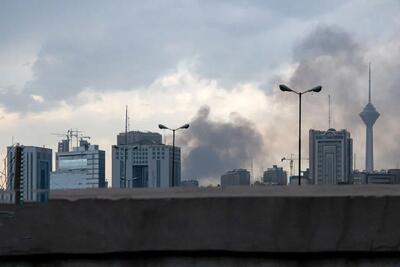  هم‌اکنون مناطقی از تهران هدف حملات  قرار گرفت