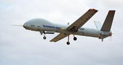  شکار پهپاد هرمس توسط سپاه پاسداران