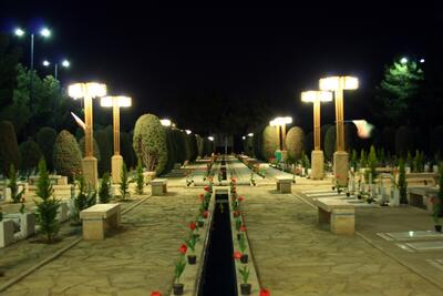  گزارش خبرنگار SNNTV از مقابل سالن های انتظار و شناسایی معراج شهدای بهشت زهرا(س) + فیلم