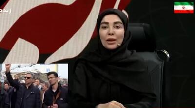  ژیلا صادقی: با قلب مچاله برای رهبر انقلاب یک قطره هم گریه نمی‌کنم