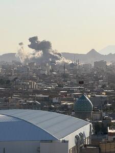  حمله موشکی به دفتر مجلس خبرگان در قم