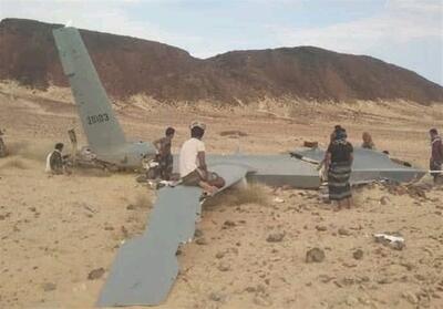 تصاویری از انهدام پهپاد MQ-9 ارتش تروریستی آمریکا در یمن - تسنیم