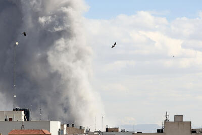  شنیده شدن صدای انفجار در شرق تهران امروز چهارشنبه 13 اسفند 1404