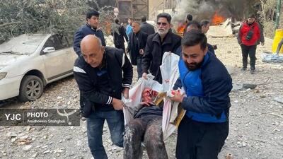  تصاویری از حمله امروز آمریکا به افسریه تهران