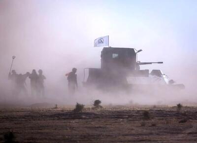  حمله هوایی آمریکا به پایگاه الحشد الشعبی در موصل