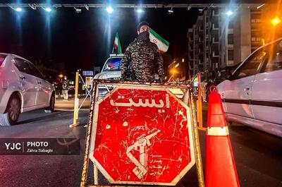  تصاویر گشت‌های بازرسی در سطح شهر تهران