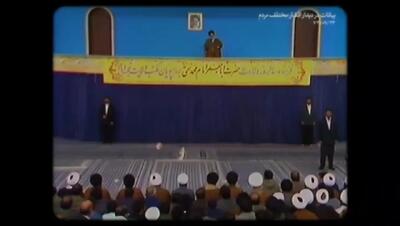  تصاویری از جلسه انتخاب آیت الله خامنه‌ای به عنوان رهبر انقلاب اسلامی