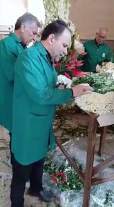 اولین تصاویر از آماده‌سازی محل وداع با پیکر مطهر رهبر شهید انقلاب + فیلم