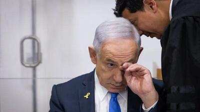  بازدید نتانیاهو از محل اصابت موشک‌های ایرانی در «بئر السبع»