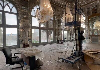  کاخ گلستان در حمله رژیم صهیونسیتی و آمریکایی آسیب جدی دیده است