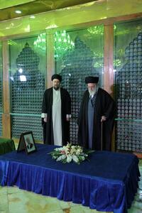  اولین تصویر از جایگاه پیکر رهبر شهید انقلاب در مصلی تهران