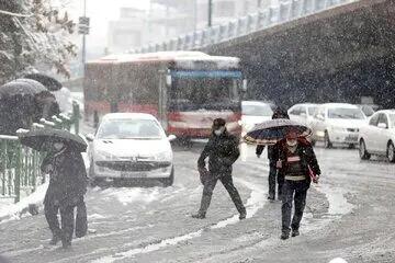  باران و کولاک برف در ۵ استان شدید است