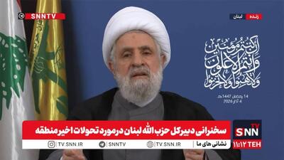  شیخ نعیم قاسم: بارها گفته بودیم که صبرمان حدی دارد /  اسرائیل به دنبال توسعه طلبی است