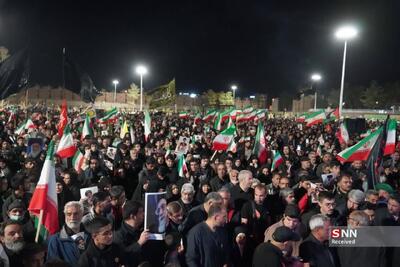  فریاد خشم مردم خراسان جنوبی از جنایات رژیم تروریست آمریکا و صهیونیستی + فیلم