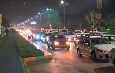  هم‌اکنون آغاز بزرگترین راهپیمایی خودرویی و موتوری مشهد