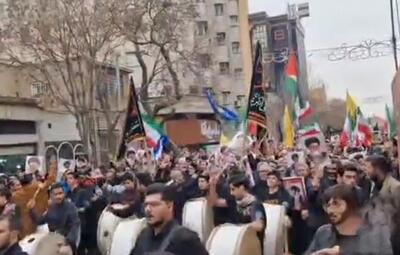  هم‌اکنون؛ برگزاری اجتماع عظیم هیئات تبریز در سوگ رهبر شهید انقلاب اسلامی