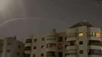  حمله هوایی اسرائیل به جاده حازمیه در بیروت