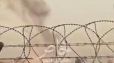  لحظه اصابت پهپاد ایران به پایگاه «ویتوریا» آمریکا