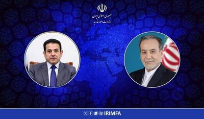  گفتگوی عراقچی با مشاور امنیت ملی عراق