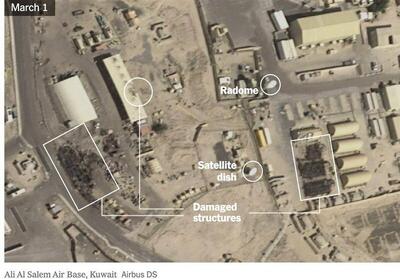  آخرین آمار از میزان آسیب زیرساخت‌های نظامی آمریکا