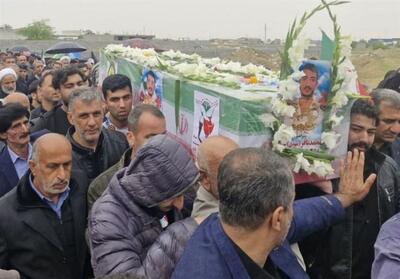  پیکر  شهید حملات آمریکایی- صهیونی در دشتستان تشییع شد - تسنیم