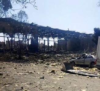  تصاویر مجموعه ورزشی بعثت تهران پس از حمله اسرائیل و آمریکا + ببینید