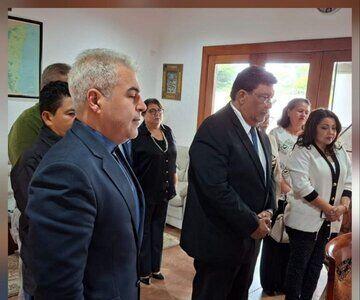  وزیر امور خارجه نیکاراگوا به سفارت ایران رفت