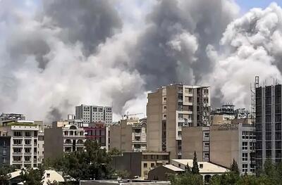  آخرین نقاط مورد حمله در تهران