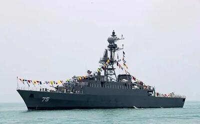  ناوشکن ایرانی هدف زیردریایی آمریکا قرار گرفت