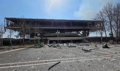  ببینید / ویدیویی دیگر از خسارت‌های حمله به ورزشگاه ۱۲ هزار نفری آزادی