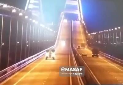  لحظه‌ای که پل ملک فهد بحرین مورد هدف قرار گرفت