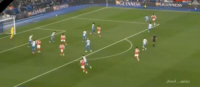  ویدئو: خلاصه بازی برایتون 0-1 آرسنال