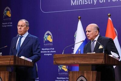  رایزنی وزرای خارجه روسیه و عراق درباره تحولات ایران