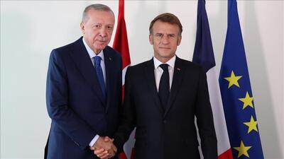  گفت‌وگوی اردوغان و ماکرون درباره تحولات جنگ علیه ایران